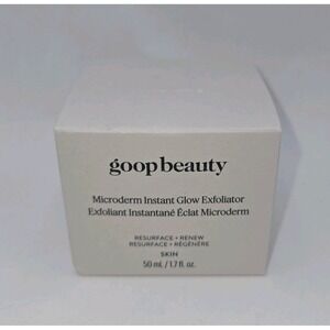 SEALED GOOP BEAUTY Microderm Instant Glow Exfoliator 1.7 fl oz/50 ml NEW